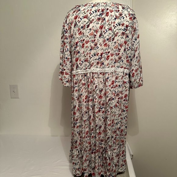 Suzanne Betro 3/4 Sleeve Tunic Dress [WM Sz XL] - Picture 2 of 9